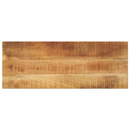 vidaXL Tischplatte 70x40x3,8 cm Rechteckig Raues Massivholz Mango