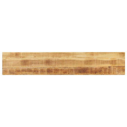 vidaXL Plateau de table 180x40x3,8 cm Rectangulaire Bois de manguier massif brut