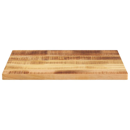 vidaXL Tischplatte 60x50x3,8 cm Rechteckig Raues Massivholz Mango