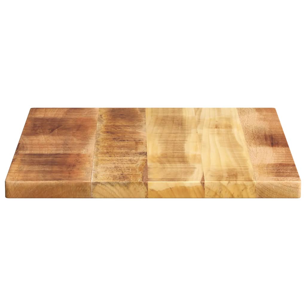 vidaXL Tischplatte 60x50x3,8 cm Rechteckig Raues Massivholz Mango