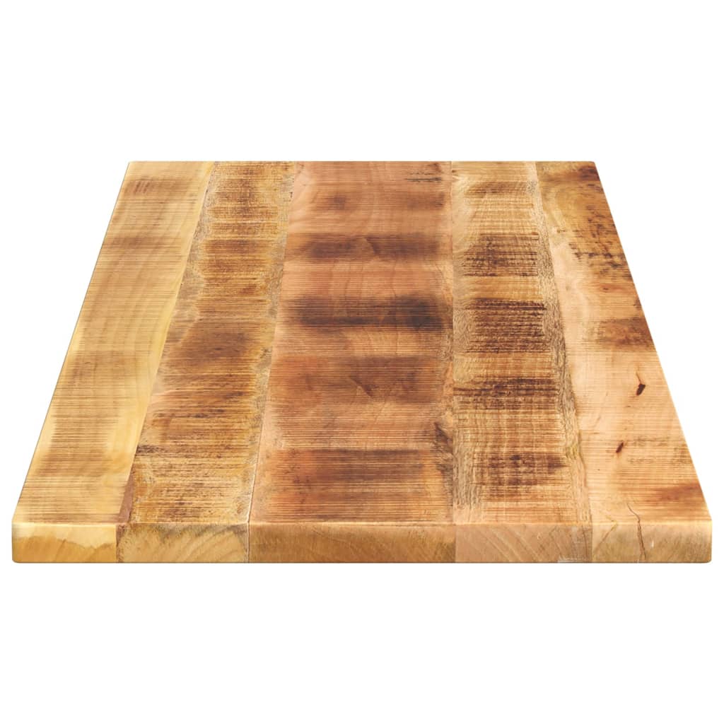 vidaXL Tischplatte 140x50x3,8 cm Rechteckig Raues Massivholz Mango