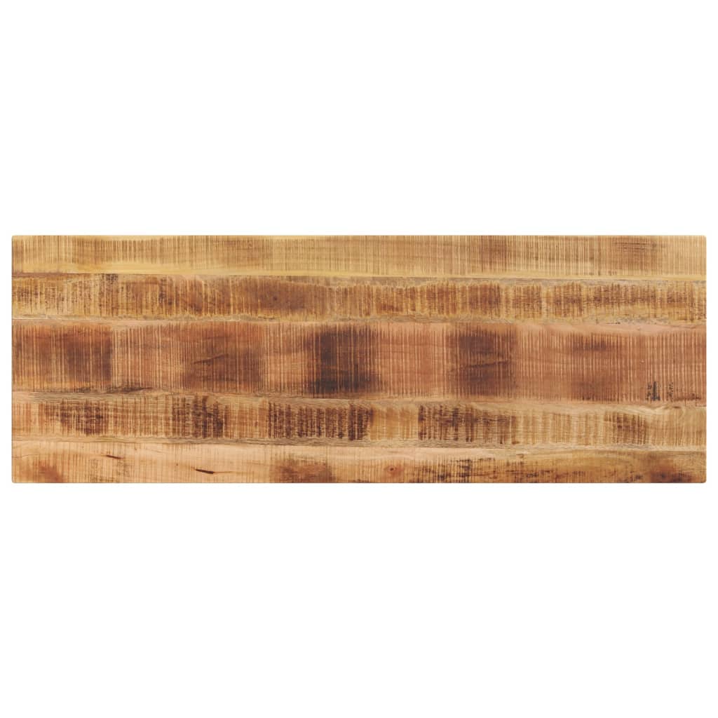 vidaXL Plateau de table 160x50x3,8 cm Rectangulaire Bois de manguier massif brut