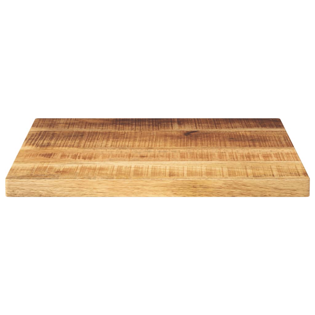 vidaXL Tischplatte 60x60x3,8 cm Quadratisch Raues Massivholz Mango