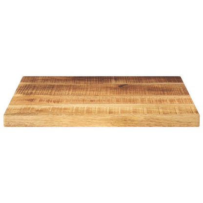 vidaXL Tischplatte 60x60x3,8 cm Quadratisch Raues Massivholz Mango