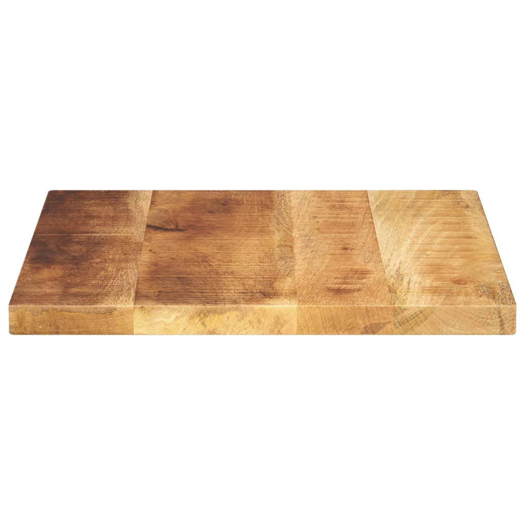 vidaXL Tischplatte 60x60x3,8 cm Quadratisch Raues Massivholz Mango