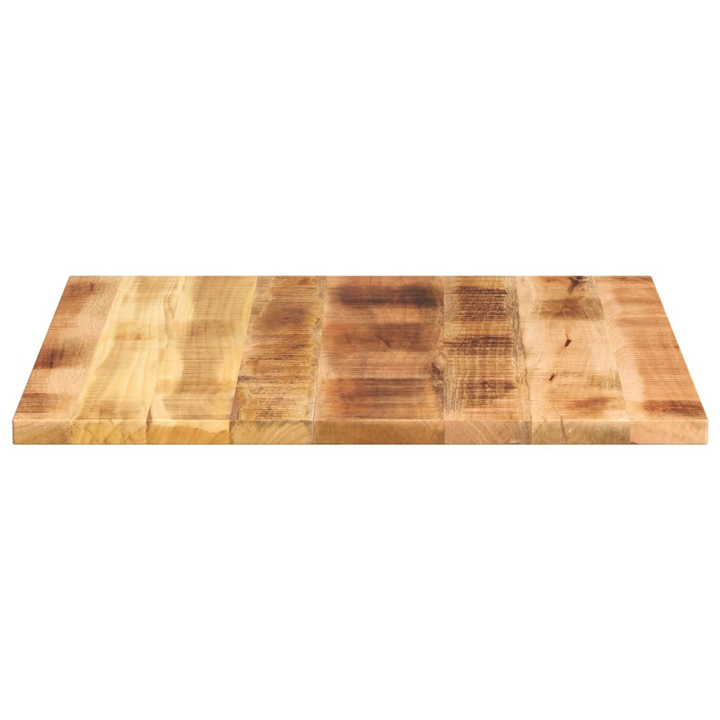 vidaXL Plateau de table 70x70x3,8 cm Carré Bois de manguier massif brut
