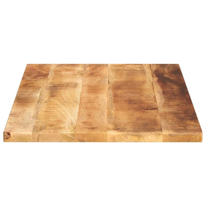 vidaXL Plateau de table 120x70x3,8 cm Rectangulaire Bois de manguier massif brut
