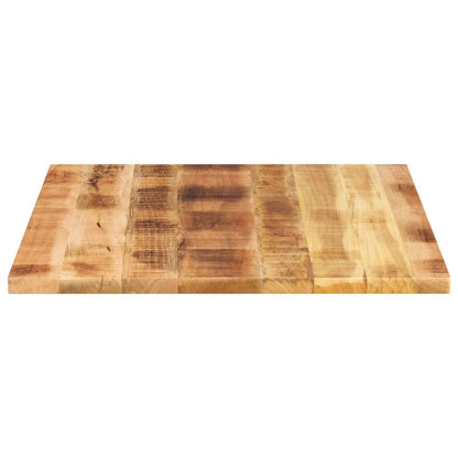 vidaXL Plateau de table 90x80x3,8 cm Rectangulaire Bois de manguier massif brut