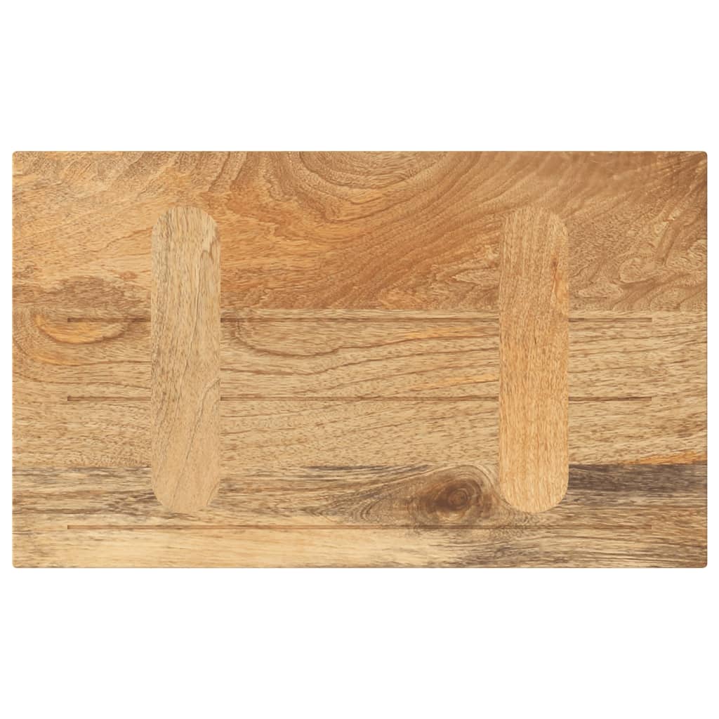 vidaXL Tischplatte 50x30x2,5 cm Rechteckig Massivholz Mango