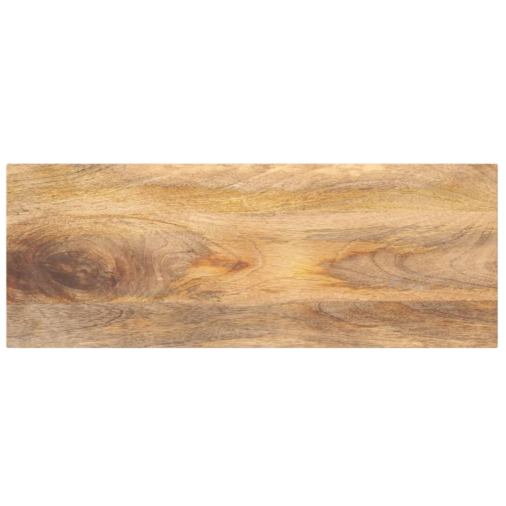 vidaXL Plateau de table 80x30x2,5 cm Rectangulaire Bois de manguier massif
