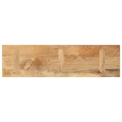 vidaXL Tischplatte 100x30x2,5 cm Rechteckig Massivholz Mango