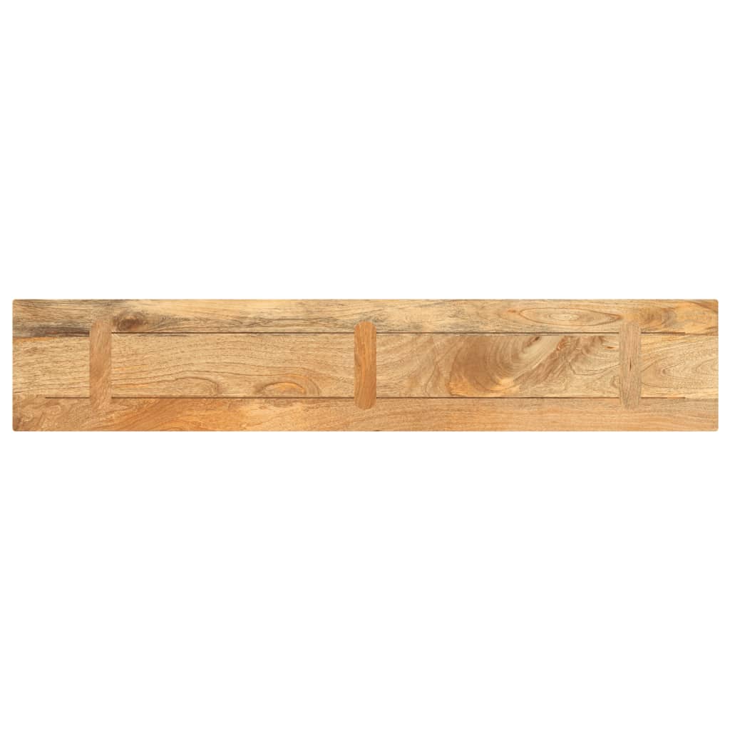 vidaXL Plateau de table 160x30x2,5 cm Rectangulaire Bois de manguier massif