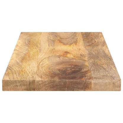 vidaXL Tischplatte 80x40x2,5 cm Rechteckig Massivholz Mango