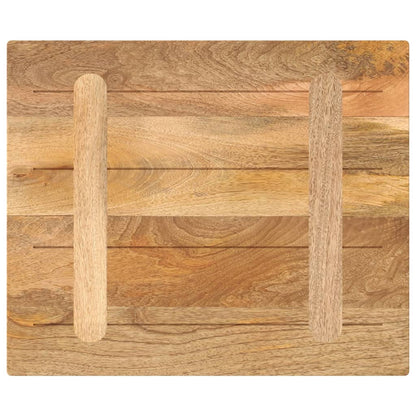vidaXL Tischplatte 60x50x2,5 cm Rechteckig Massivholz Mango