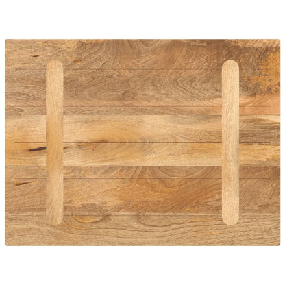 vidaXL Tischplatte 90x50x2,5 cm Rechteckig Massivholz Mango