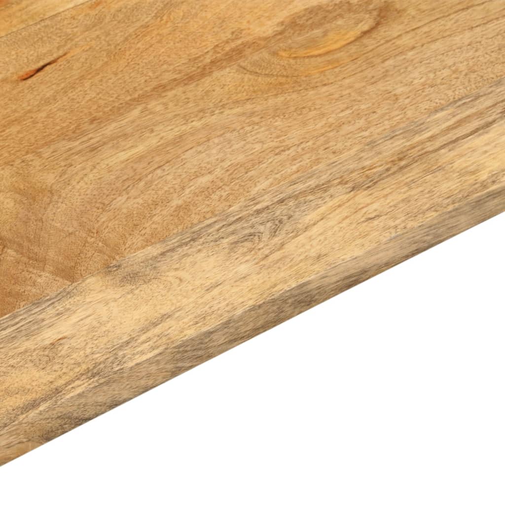 vidaXL Tischplatte 90x50x2,5 cm Rechteckig Massivholz Mango
