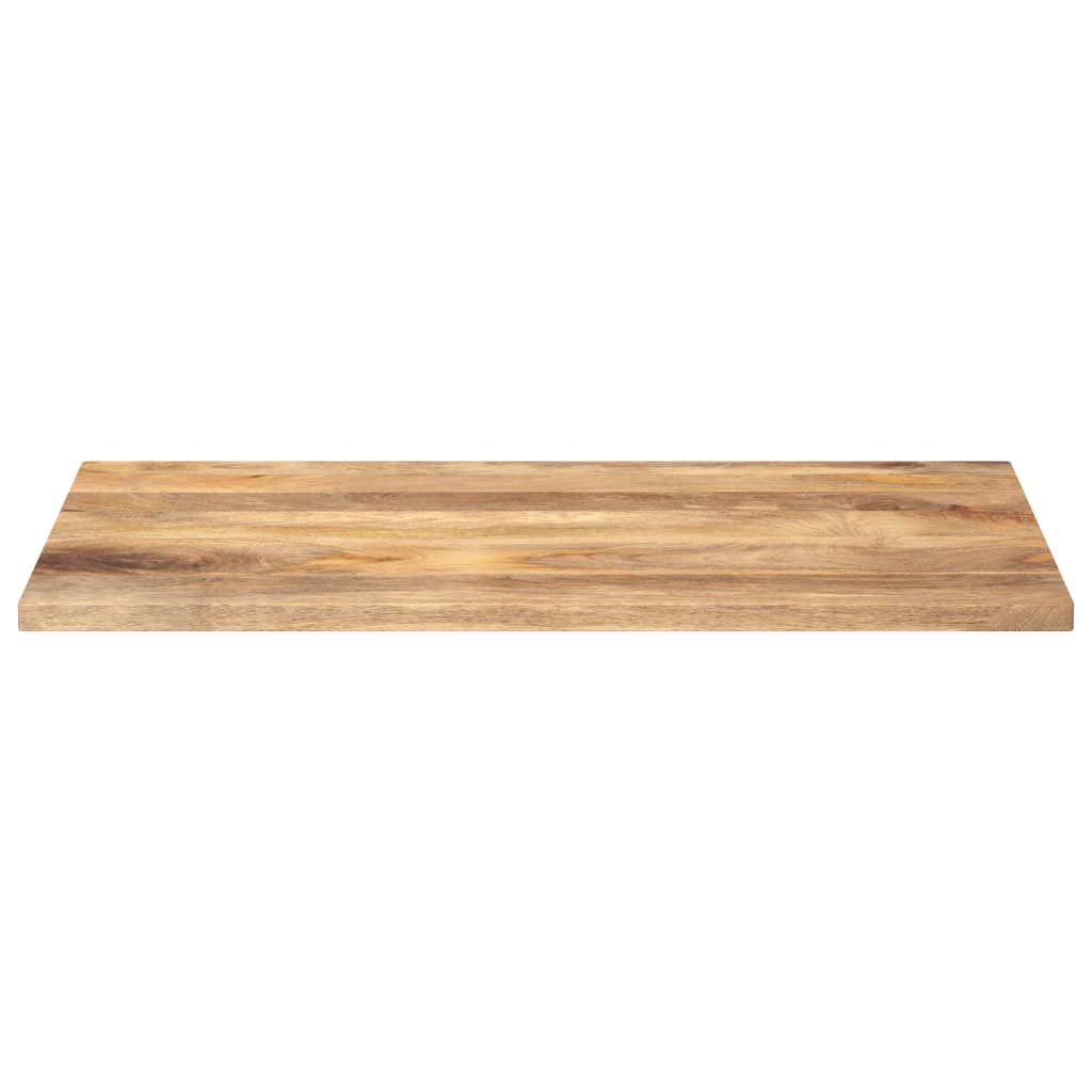 vidaXL Dessus de table 100x70x2,5 cm Rectangulaire Bois de manguier massif