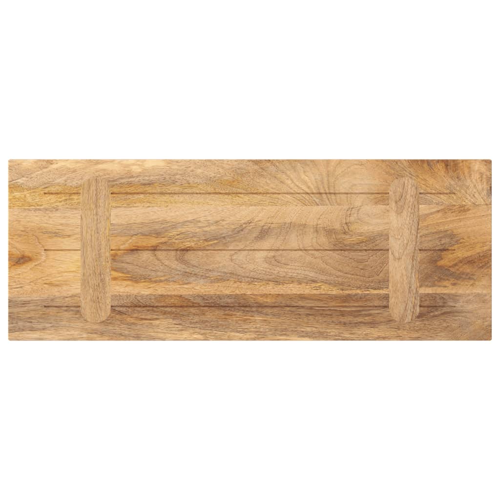 vidaXL Tischplatte 80x30x3,8 cm Rechteckig Massivholz Mango
