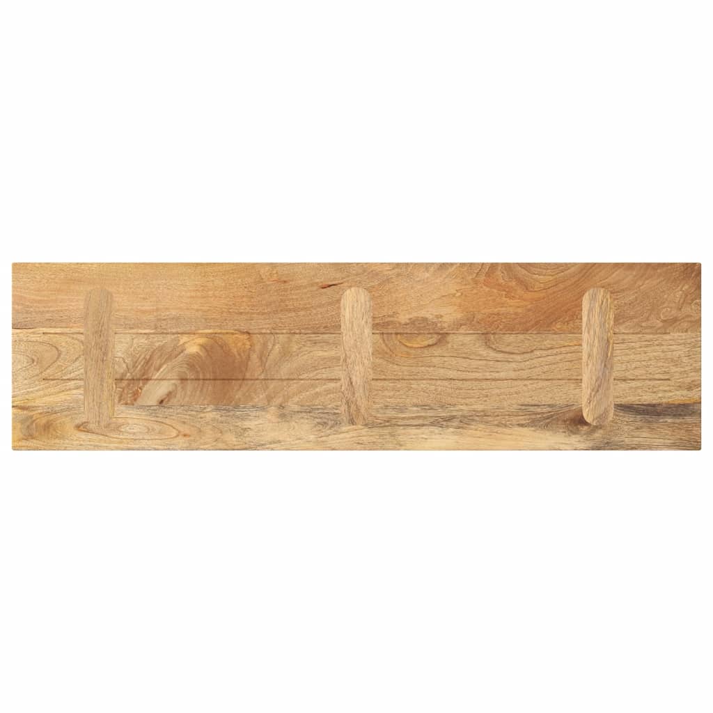 vidaXL Tischplatte 120x30x3,8 cm Rechteckig Massivholz Mango