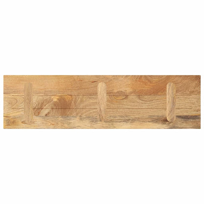 vidaXL Tischplatte 120x30x3,8 cm Rechteckig Massivholz Mango