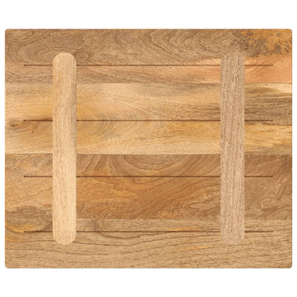 vidaXL Tischplatte 60x50x3,8 cm Rechteckig Massivholz Mango