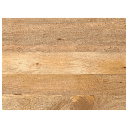 vidaXL Tischplatte 80x50x3,8 cm Rechteckig Massivholz Mango