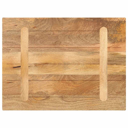 vidaXL Tischplatte 90x60x3,8 cm Rechteckig Massivholz Mango