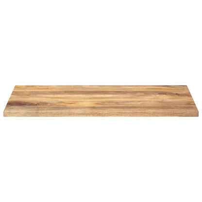 vidaXL Tischplatte 110x60x3,8 cm Rechteckig Massivholz Mango