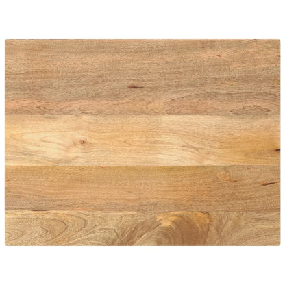 vidaXL Plateau de table 80x70x3,8 cm Rectangulaire Bois de manguier massif