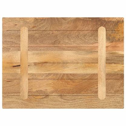 vidaXL Tischplatte 90x70x3,8 cm Rechteckig Massivholz Mango
