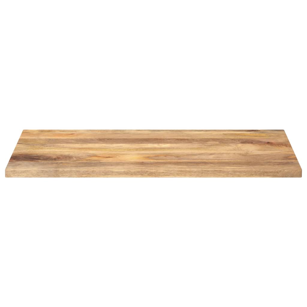 vidaXL Tischplatte 100x70x3,8 cm Rechteckig Massivholz Mango