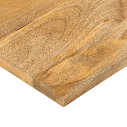 vidaXL Tischplatte 100x70x3,8 cm Rechteckig Massivholz Mango