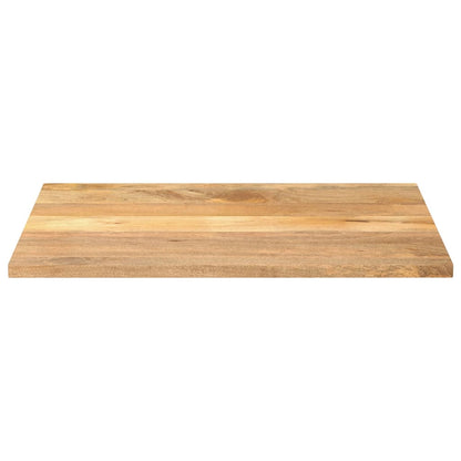 vidaXL Tischplatte 110x80x3,8 cm Rechteckig Massivholz Mango