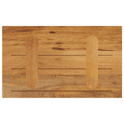 vidaXL Tischplatte 60x20x2,5 cm Rechteckig Massivholz Mango