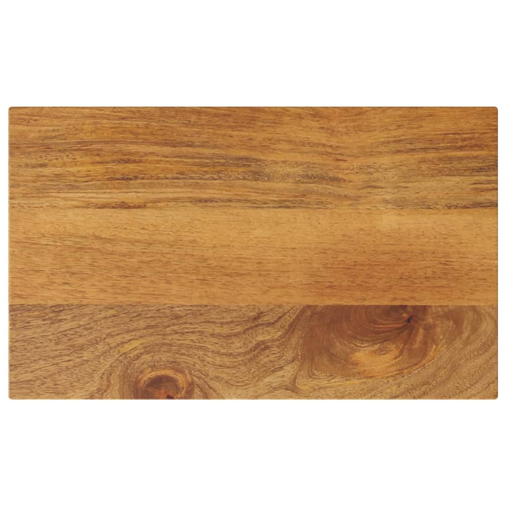 vidaXL Plateau de table 60x30x2,5 cm Rectangulaire Bois de manguier massif