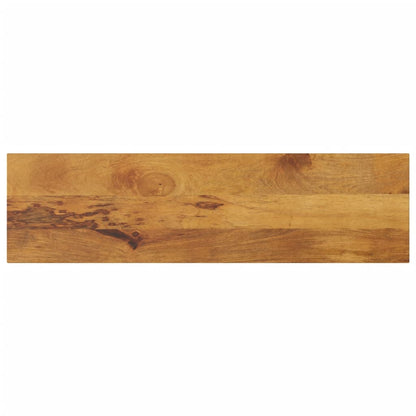 vidaXL Tischplatte 120x30x2,5 cm Rechteckig Massivholz Mango