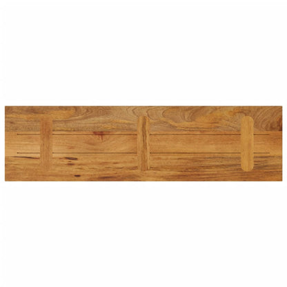 vidaXL Tischplatte 120x30x2,5 cm Rechteckig Massivholz Mango