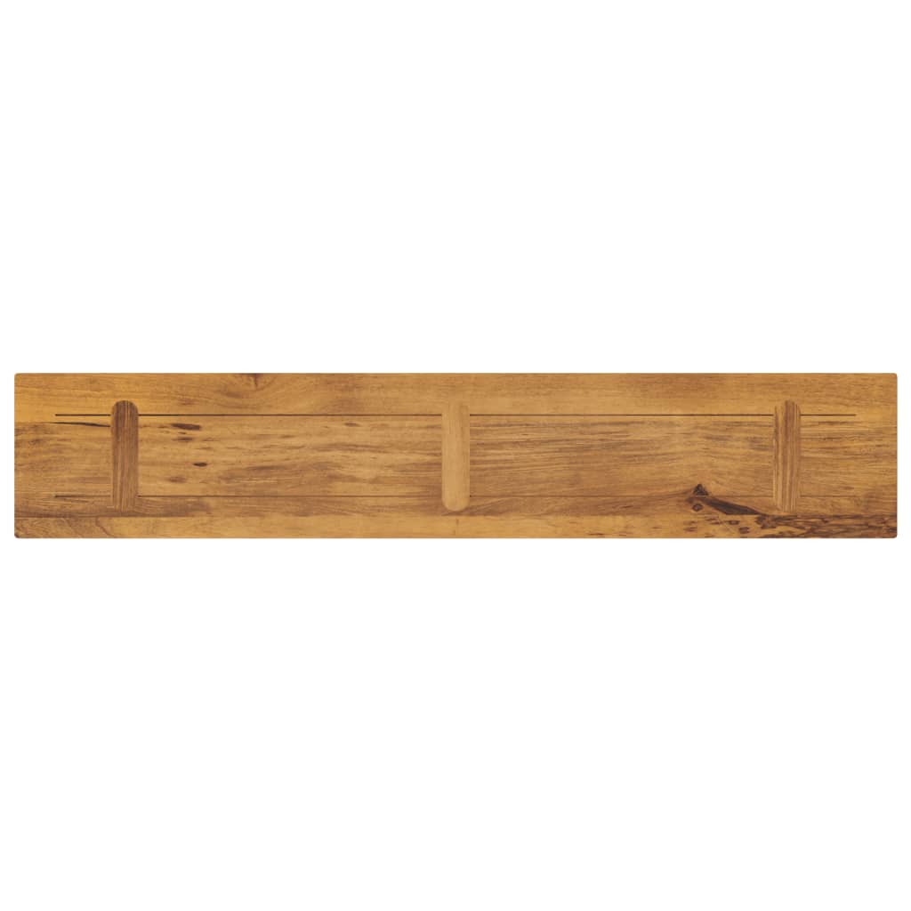 vidaXL Tischplatte 140x30x2,5 cm Rechteckig Massivholz Mango