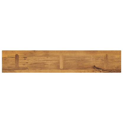 vidaXL Tischplatte 140x30x2,5 cm Rechteckig Massivholz Mango