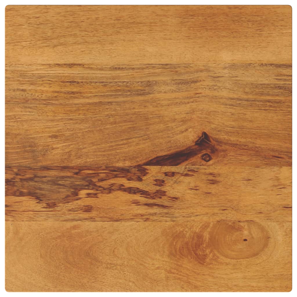vidaXL Tischplatte 40x40x2,5 cm Quadratisch Massivholz Mango