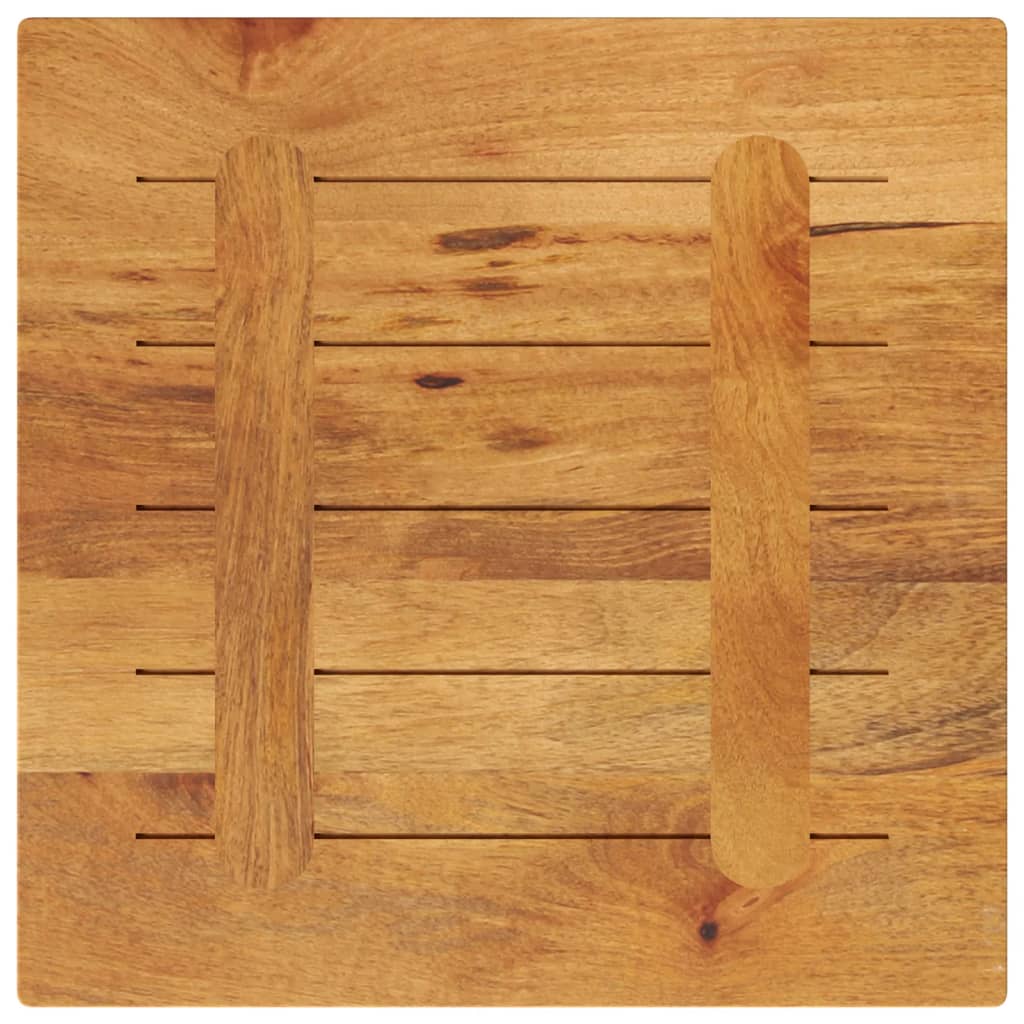 vidaXL Tischplatte 40x40x2,5 cm Quadratisch Massivholz Mango