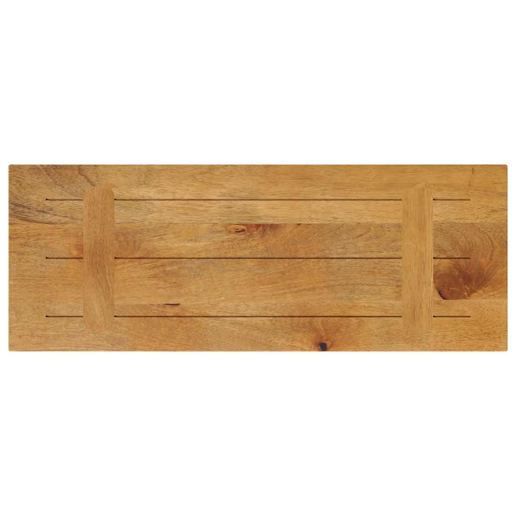 vidaXL Tischplatte 70x40x2,5 cm Rechteckig Massivholz Mango