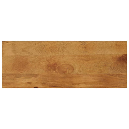 vidaXL Tischplatte 80x40x2,5 cm Rechteckig Massivholz Mango