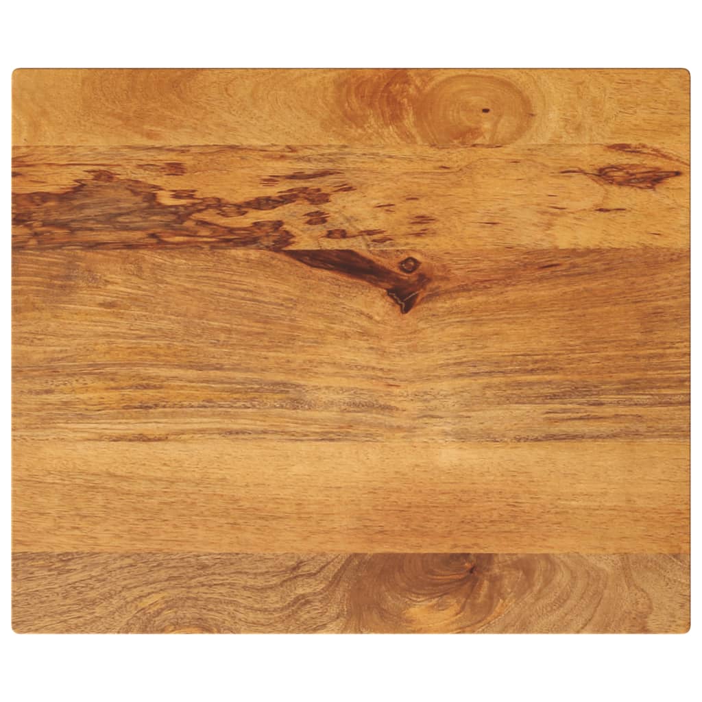 vidaXL Plateau de table 60x50x2,5 cm Rectangulaire Bois de manguier massif