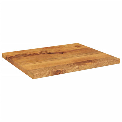 vidaXL Plateau de table 60x50x2,5 cm Rectangulaire Bois de manguier massif