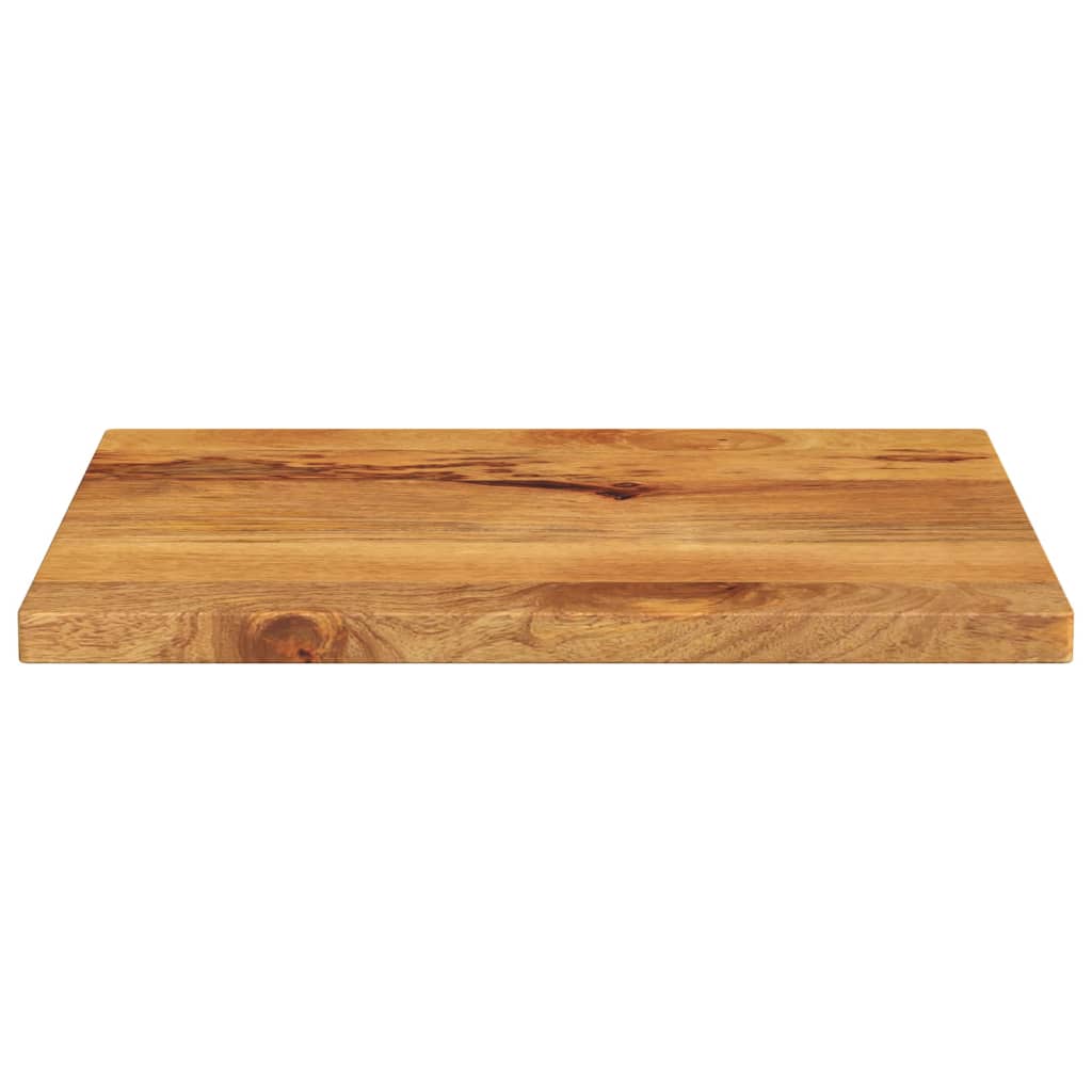 vidaXL Plateau de table 60x50x2,5 cm Rectangulaire Bois de manguier massif
