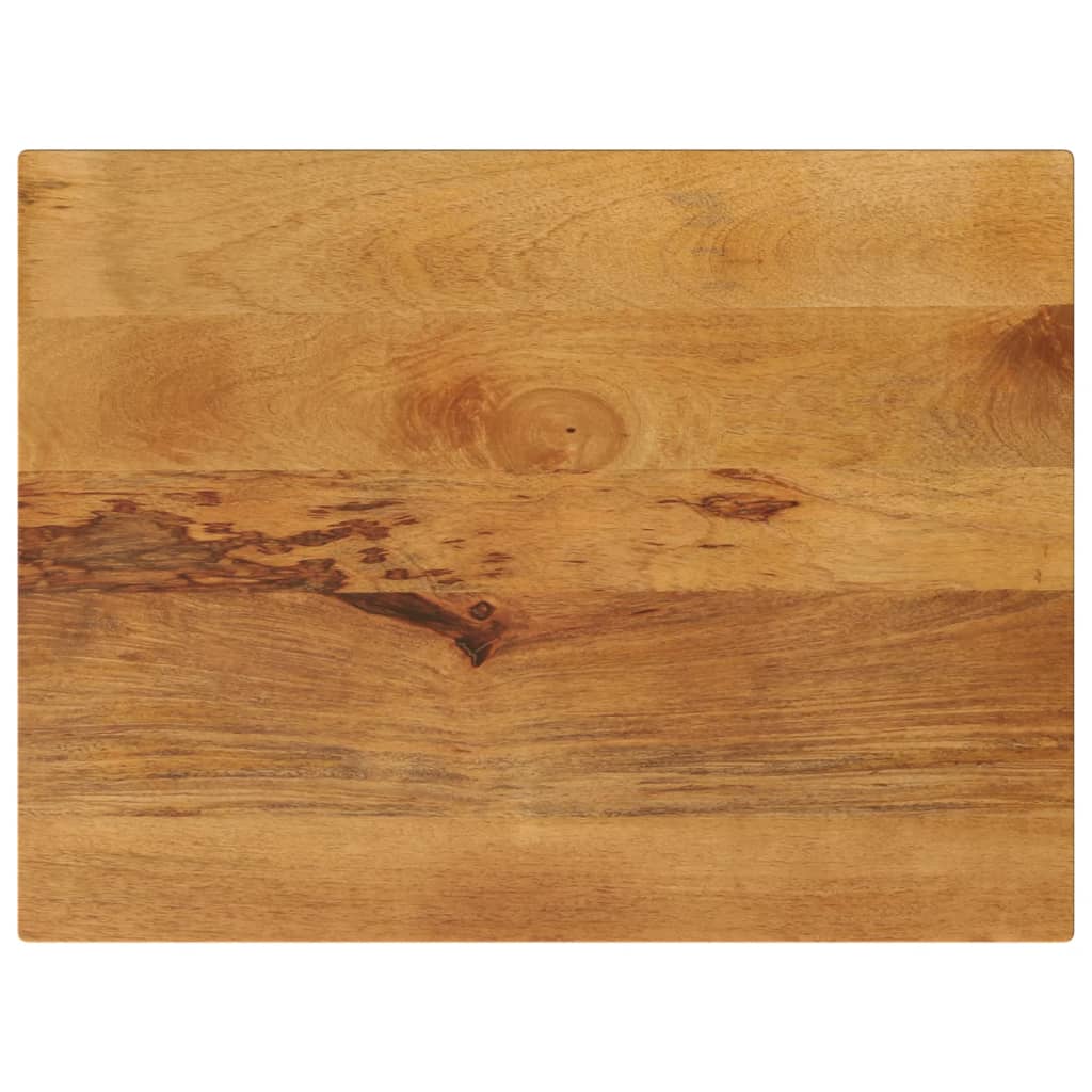 vidaXL Tischplatte 80x50x2,5 cm Rechteckig Massivholz Mango
