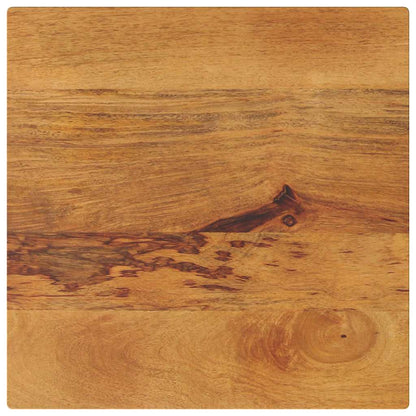 vidaXL Plateau de table 60x60x2,5 cm Carré Bois de manguier massif