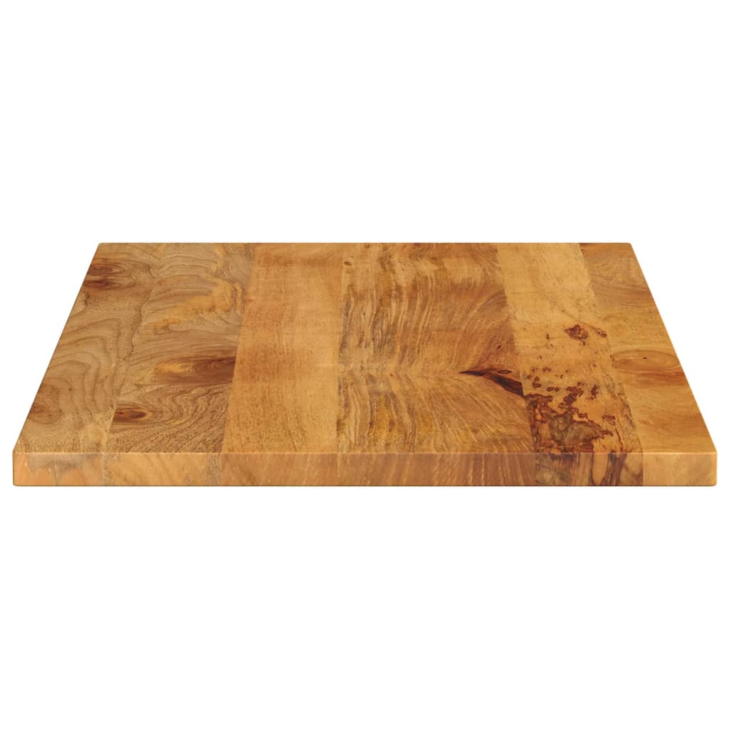 vidaXL Tischplatte 120x70x2,5 cm Rechteckig Massivholz Mango