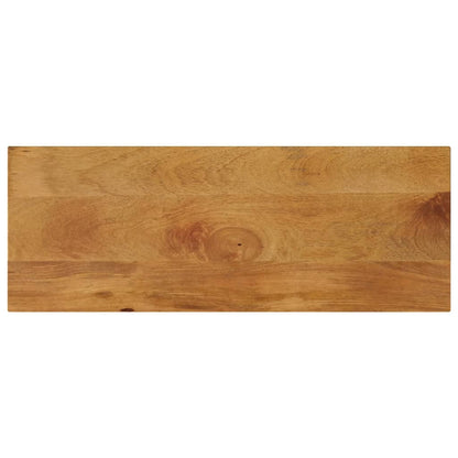 vidaXL Tischplatte 90x40x3,8 cm Rechteckig Massivholz Mango